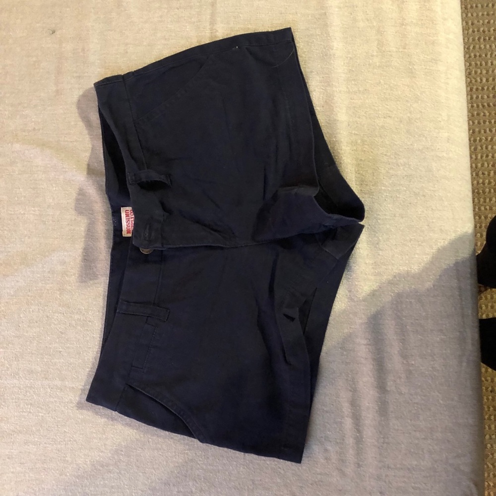 Navy shorts